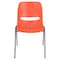 Flash Furniture Orange Shell Stack Chair, PK5 5-RUT-EO1-OR-GG - alternate 6